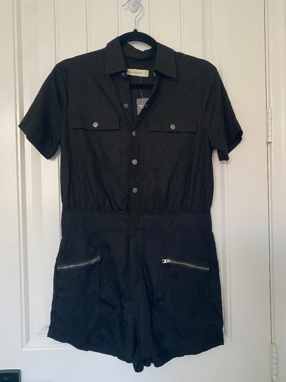 Abercrombie NWT | Zip Pocket Utility Romper